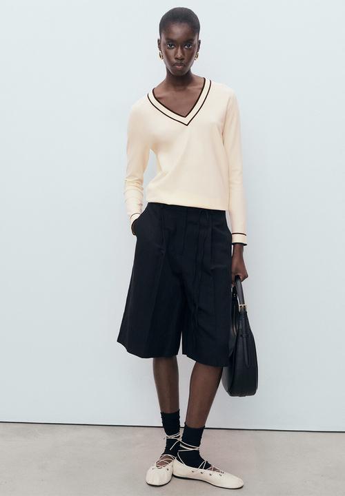 MANGO - Jersey double - light beige