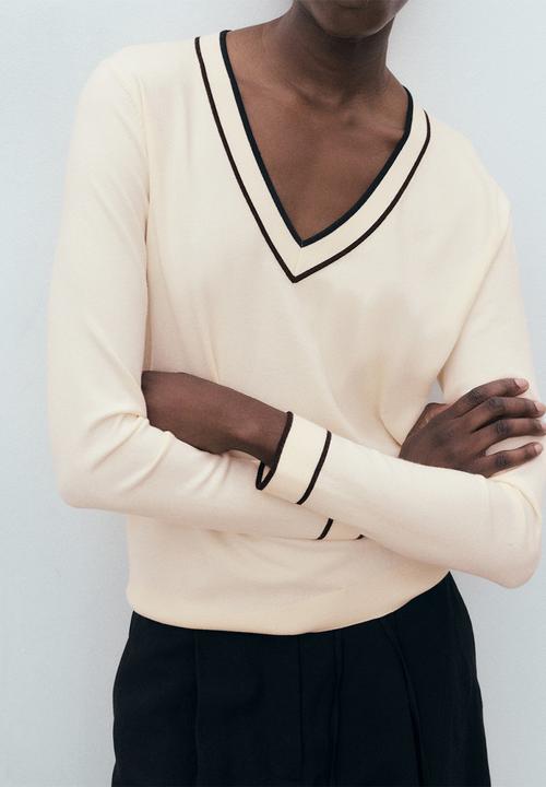 MANGO - Jersey double - light beige