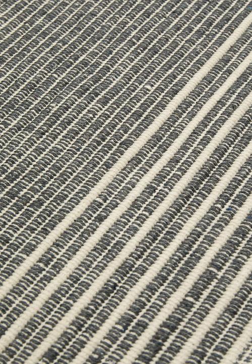 Sixth Floor - Cotton Rib Bath Mat Charcoal