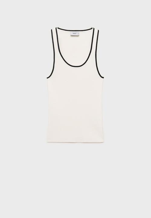 MANGO - Top shadowin - light beige