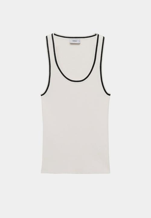 MANGO - Top shadowin - light beige