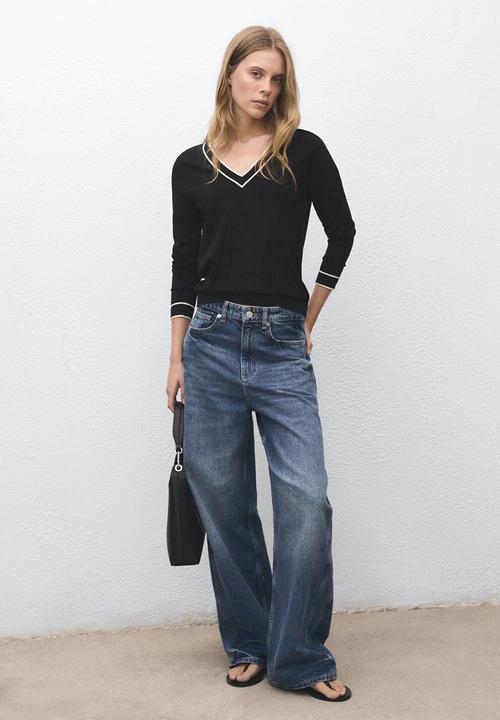 MANGO - Jersey doll - black
