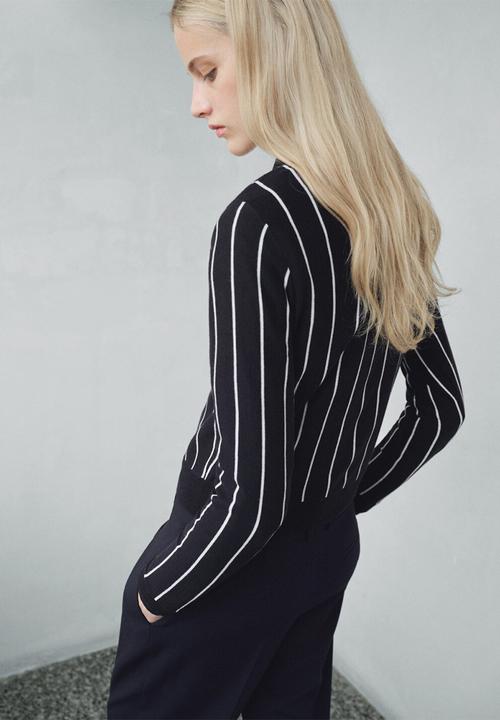 MANGO - Jersey citrus - midnight navy