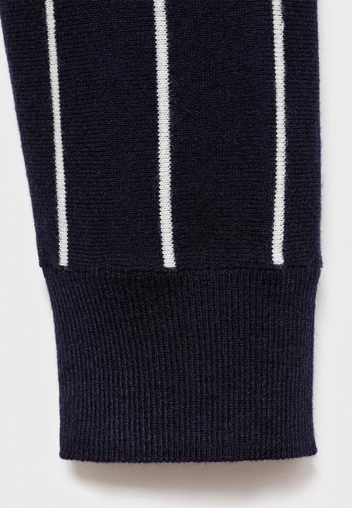 MANGO - Jersey citrus - midnight navy