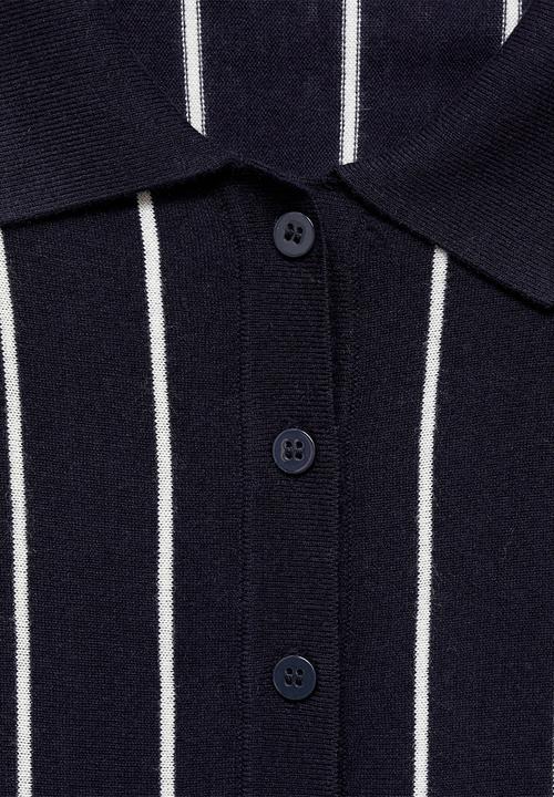 MANGO - Jersey citrus - midnight navy