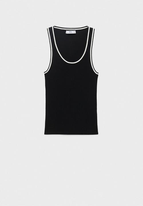 MANGO - Top shadowin - black