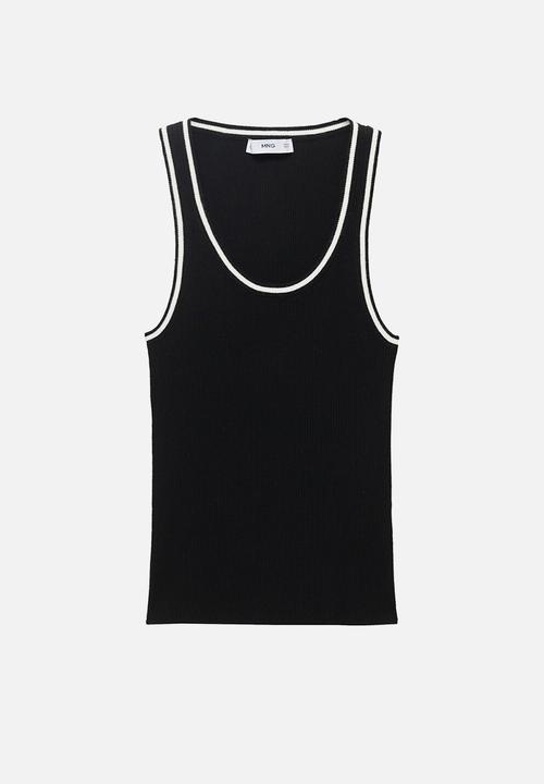 MANGO - Top shadowin - black