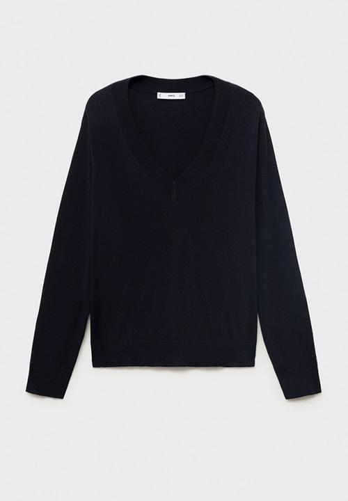 MANGO - Jersey mari - midnight navy