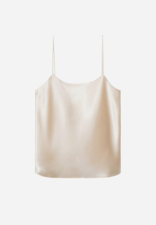 MANGO - Top brisa - light beige