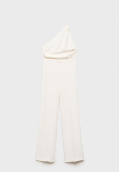 MANGO - Jumpsuit lidy -  natural