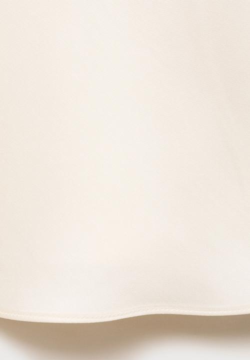 MANGO - Blouse mart -  light beige