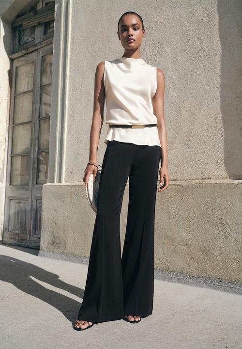 MANGO - Blouse mart -  light beige