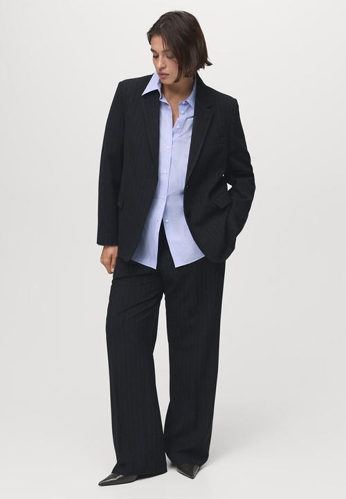 MANGO - Americana bergen - midnight navy