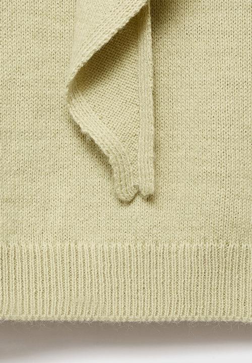 MANGO - Jersey amaia - light/ pastel green