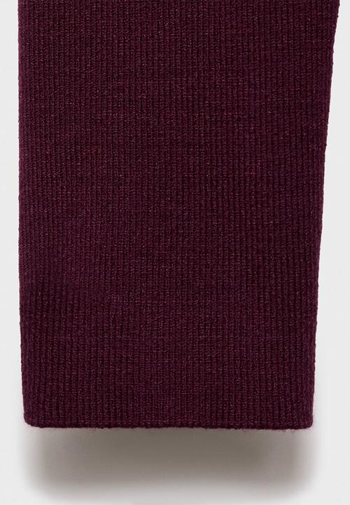 MANGO - Jersey mariele - dark red