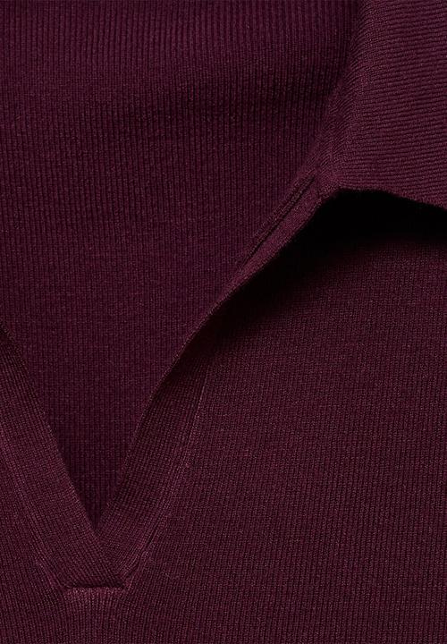 MANGO - Jersey mariele - dark red
