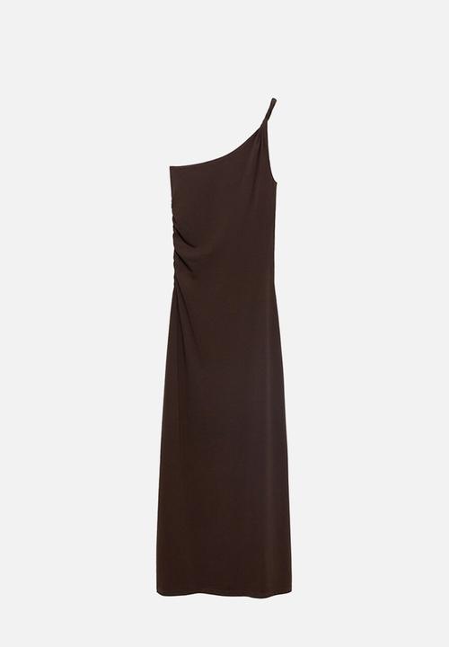MANGO - Dress Cuba - Brown