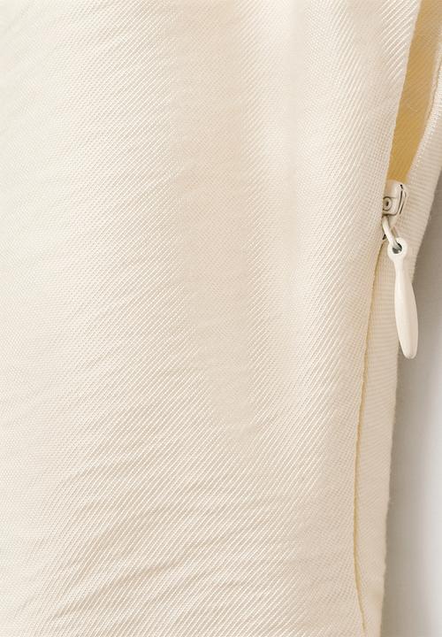 MANGO - Blouse manta -  white
