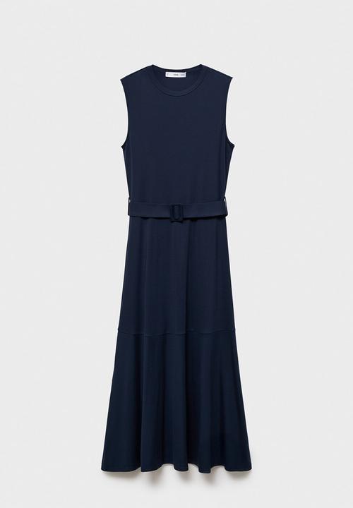 MANGO - Dress megan-h - midnight navy