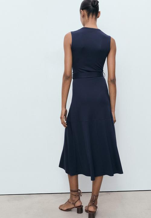 MANGO - Dress megan-h - midnight navy