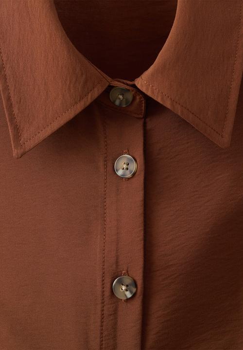 MANGO - Dress show  -  brown