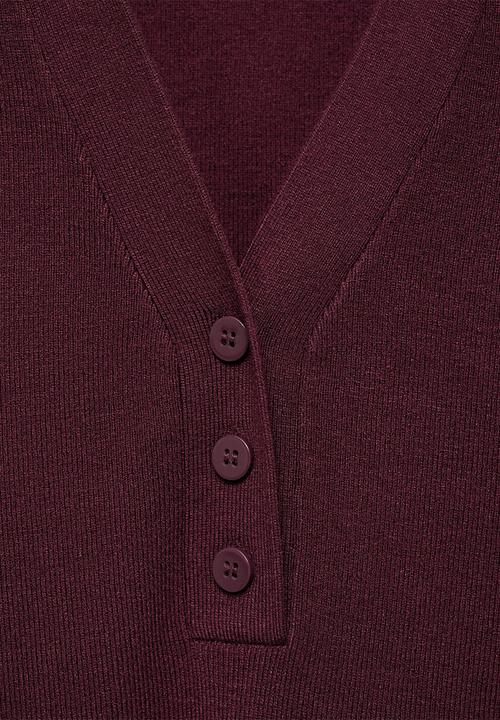 MANGO - Jersey polita - dark red