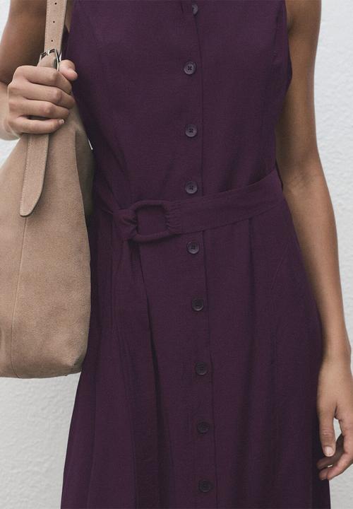 MANGO - Dress show - mid-purple