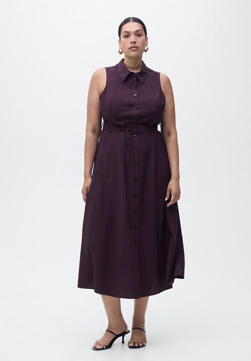 MANGO - Dress show - mid-purple