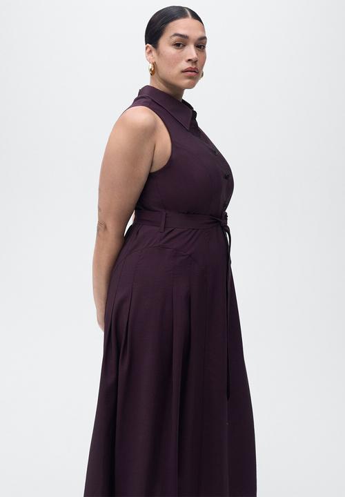 MANGO - Dress show - mid-purple