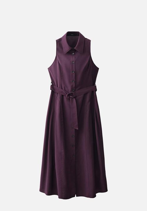 MANGO - Dress show - mid-purple
