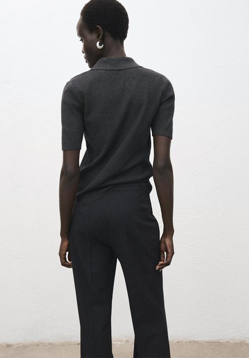MANGO - Jersey polita - medium gray