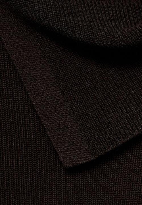 MANGO - Sweater cuiner -  dark brown 