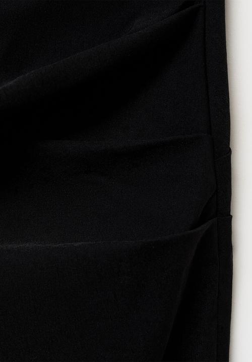 MANGO - Dress twisted2 -  black
