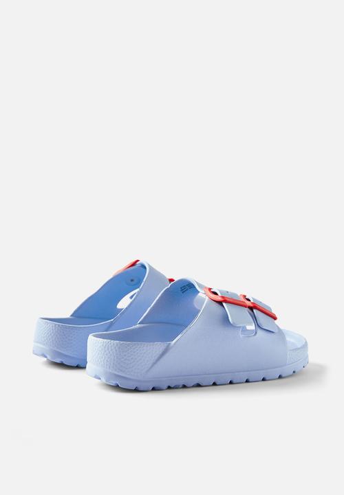 Cotton On - Twin strap slide - dawn blue/varsity red