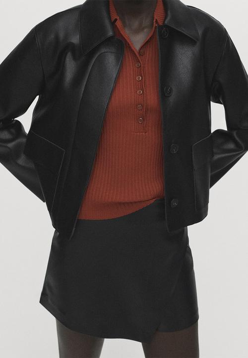 MANGO - Skirt candy  -  black