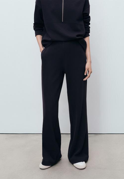 MANGO - Trousers picol - midnight navy