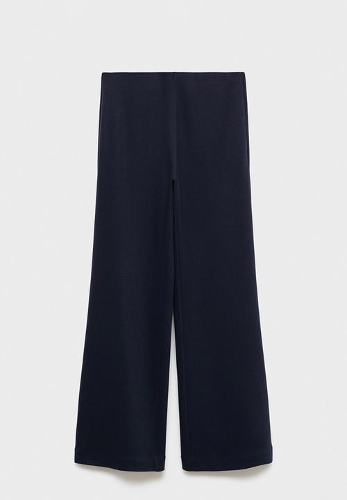 MANGO - Trousers picol - midnight navy