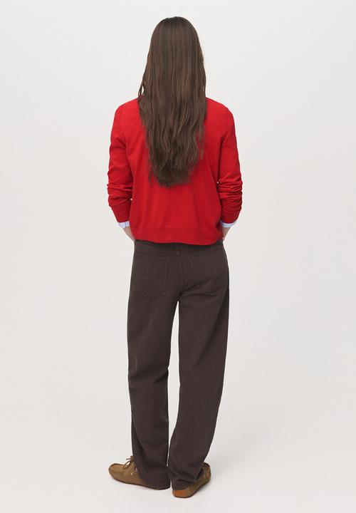 MANGO - Cardigan luccav - red