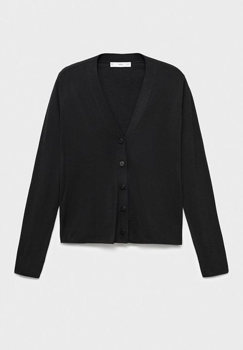 MANGO - Cardigan luccav - black