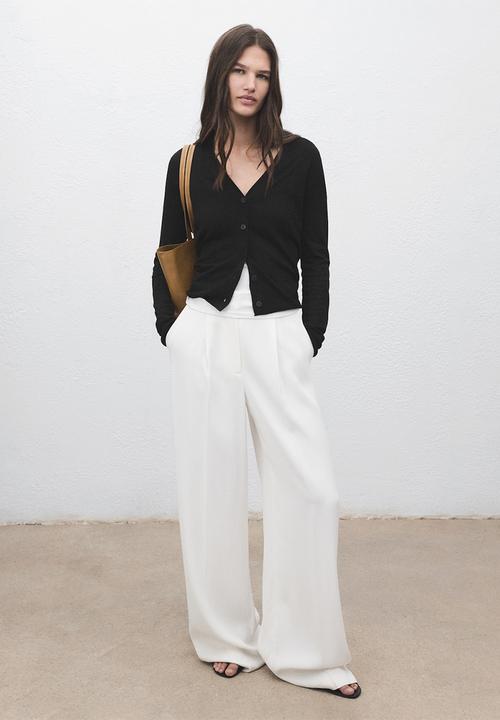 MANGO - Cardigan luccav - black