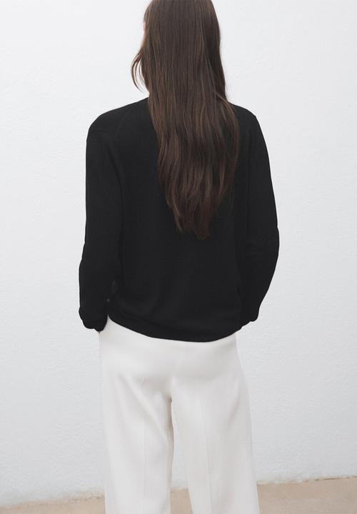 MANGO - Cardigan luccav - black