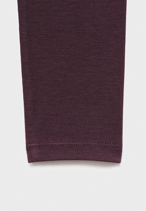 MANGO - T-shirt secondca - dark red