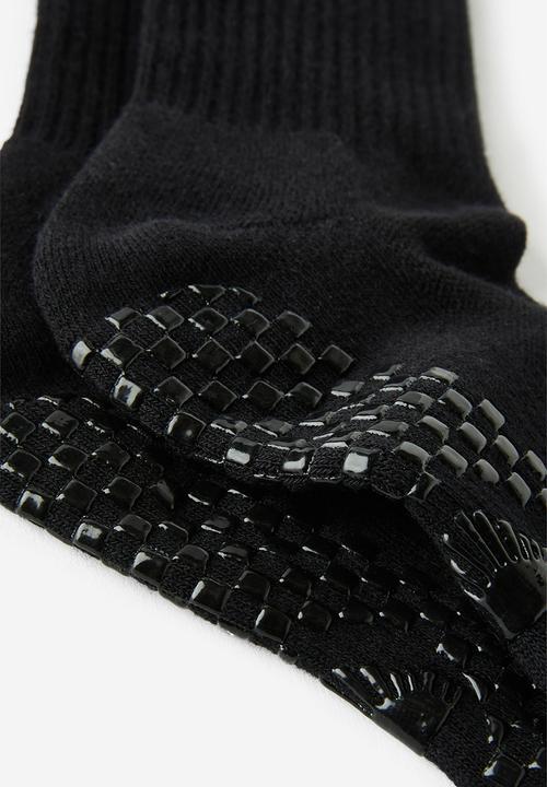 Cotton On - Performance studio crew sock - solid black