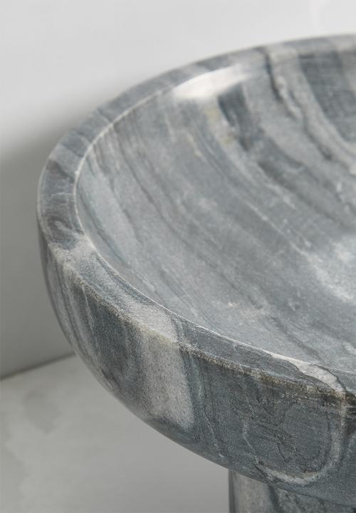 Sixth Floor - Marble fruit bowl - grey