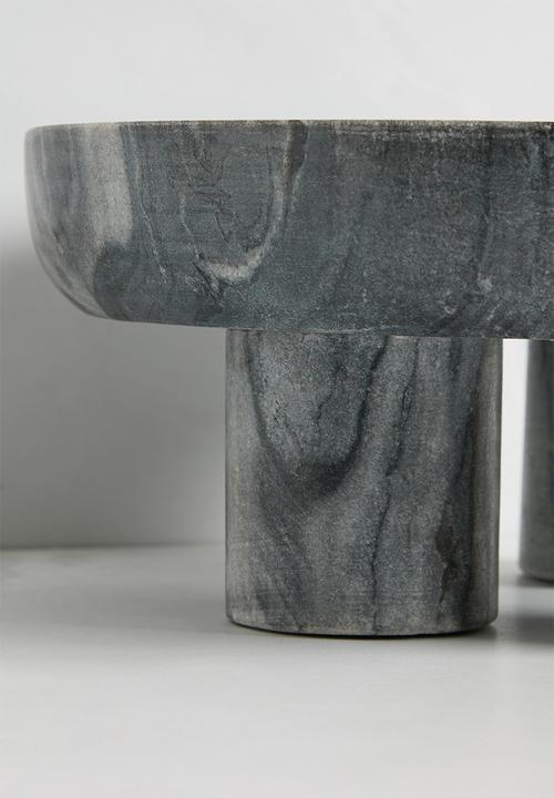 Sixth Floor - Marble fruit bowl - grey