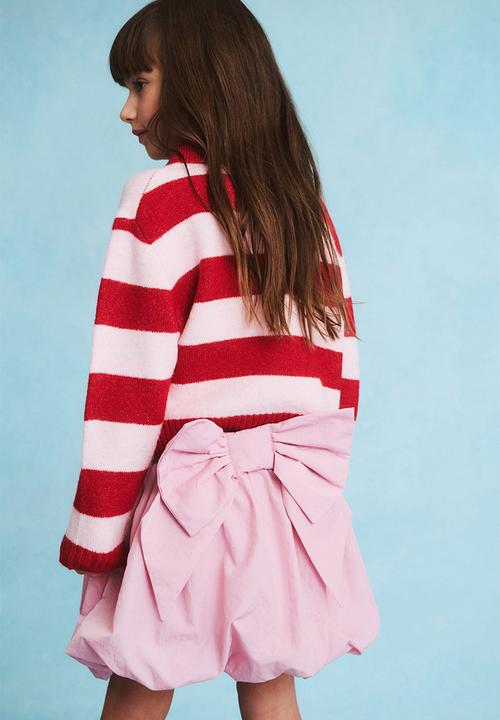 Cotton On - Daisy bow bubble skirt - marshmallow