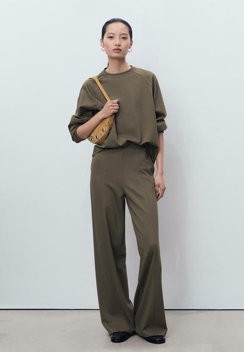 MANGO - Sweatshirt florida - light brown