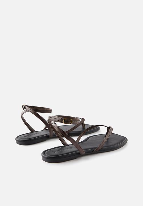 Cotton On - Sadie sandal - black/choc