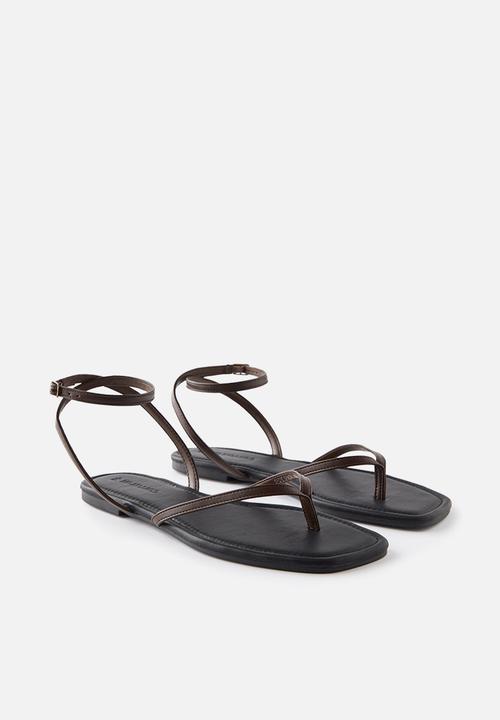 Cotton On - Sadie sandal - black/choc
