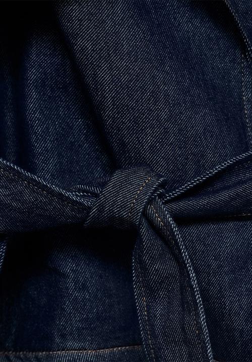 MANGO - Trench mar - open blue